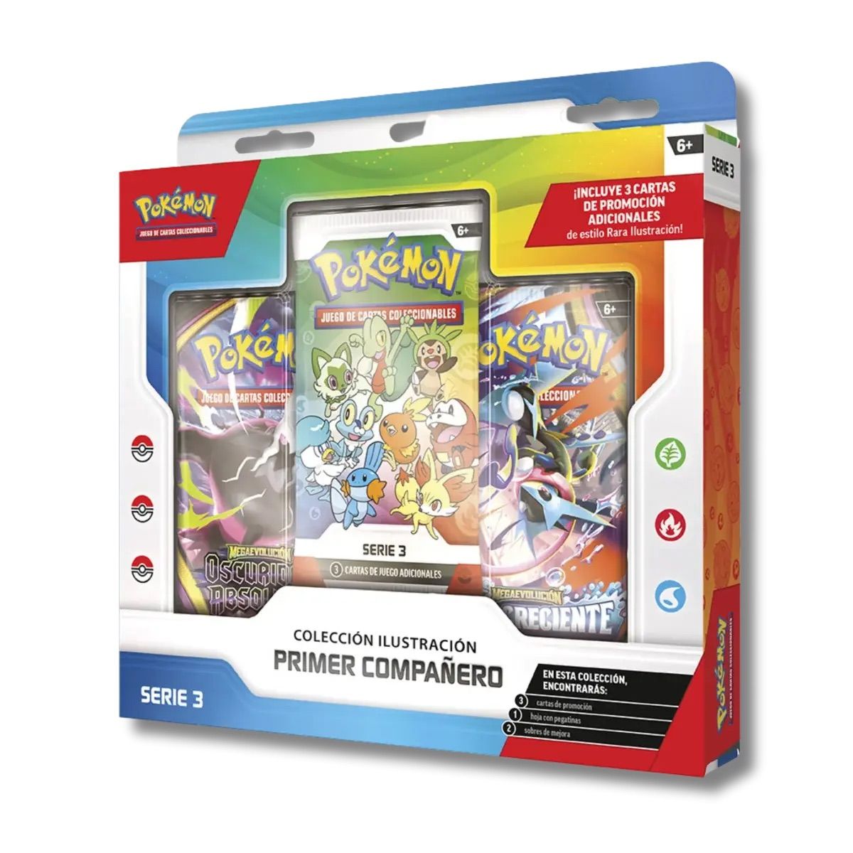TCG Pokemon First Partner Edition Serie 3 Primer Compañero Español