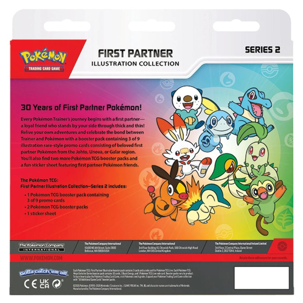 TCG Pokemon First Partner Edition Serie 2 Primer Compañero Español