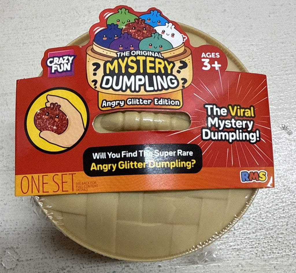 Squishy Dumpling Original Estirable Aleatorio ANGRY GLITTER Edition antiestrés RMS