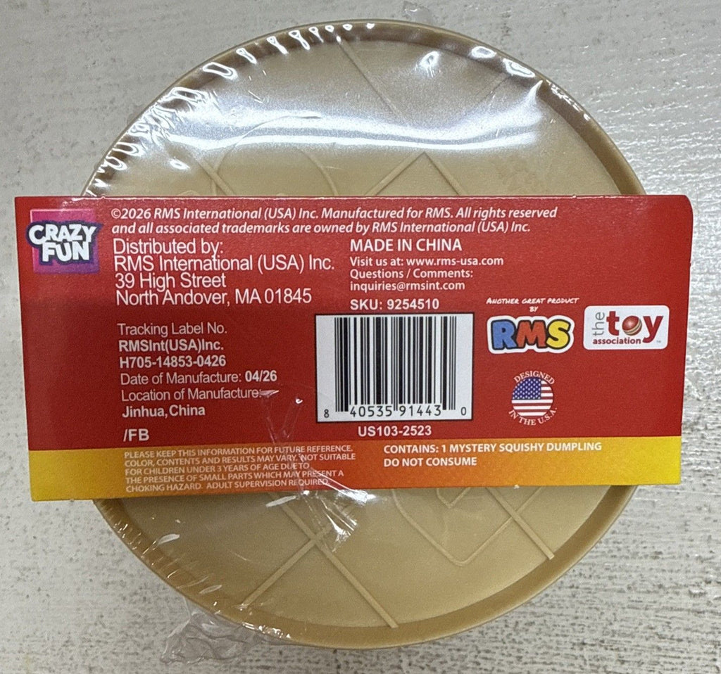 Squishy Dumpling Original Estirable Aleatorio ANGRY GLITTER Edition antiestrés RMS