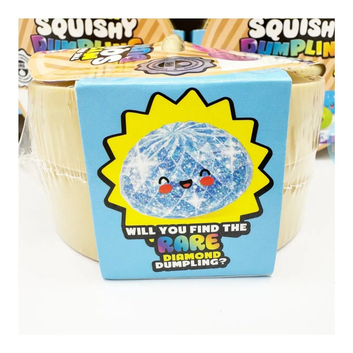 Squishy Dumpling Original Estirable Aleatorio Diamond Edition antiestrés RMS