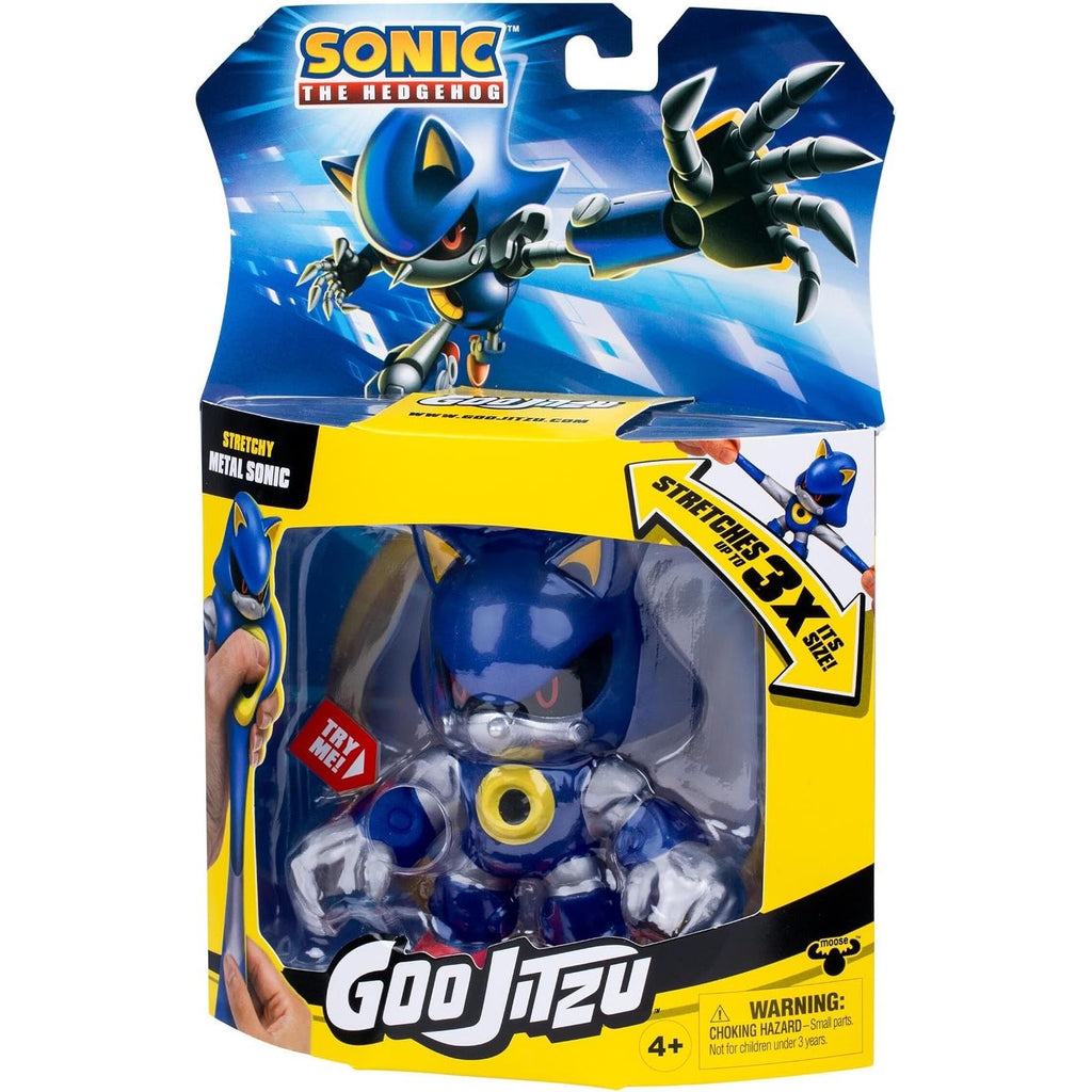 Goo Jit Zu Squishy Estirable Elásticos Metal Sonic the Hedgehog Stretchy Hero