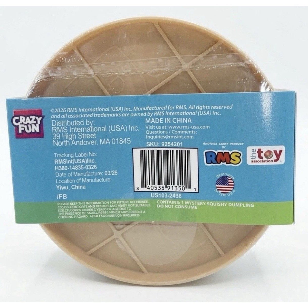Squishy Dumpling Original Estirable Aleatorio Green Apple Misterioso antiestrés RMS