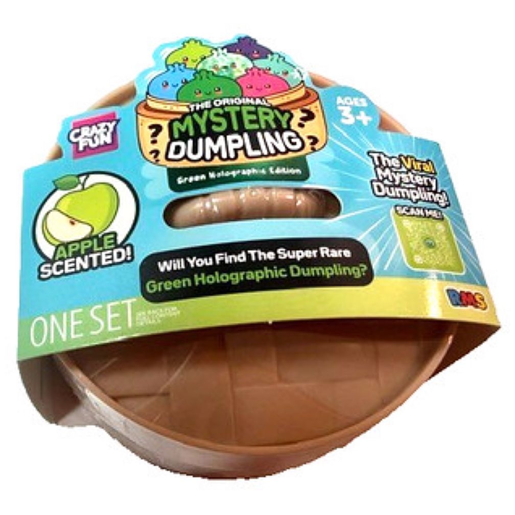 Squishy Dumpling Original Estirable Aleatorio Green Apple Misterioso antiestrés RMS
