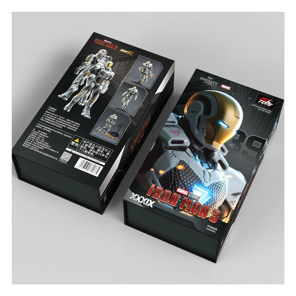 Figura Ironman 3 Avengers Iron Man Mark 39 Zd Toys Infinity Saga