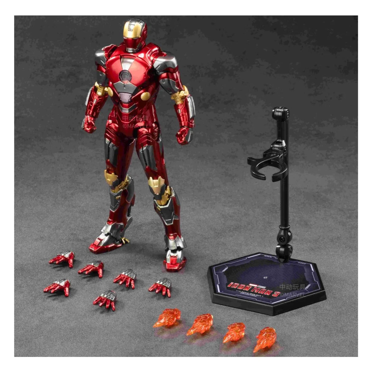 Figura Ironman 3 Avengers Iron Man Mark 19 Zd Toys Infinity Saga