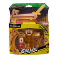 Heroes of Goo Jit Zu Minecraft elásticos Steve Armadura Dorada y Espada
