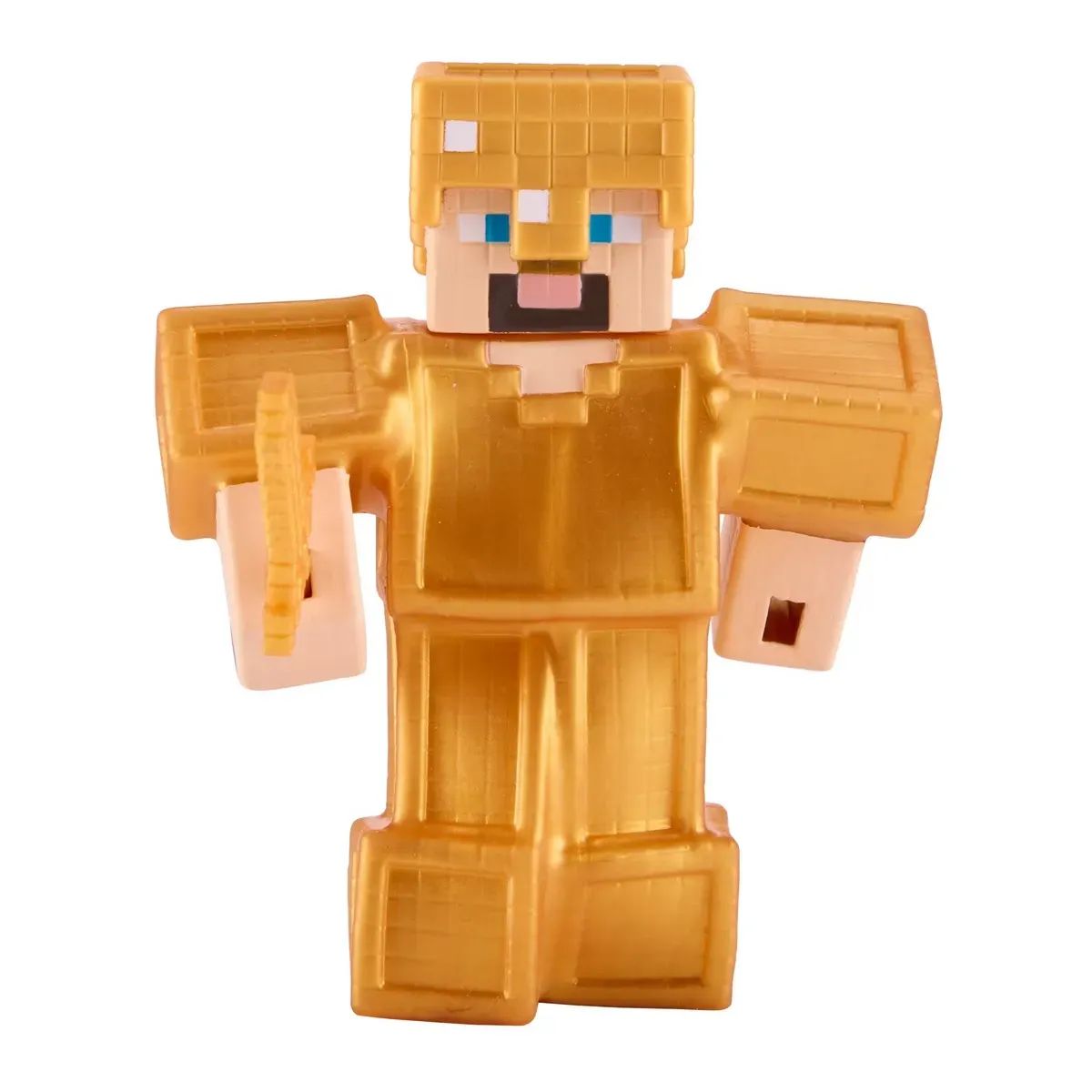 Heroes of Goo Jit Zu Minecraft elásticos Steve Armadura Dorada y Espada