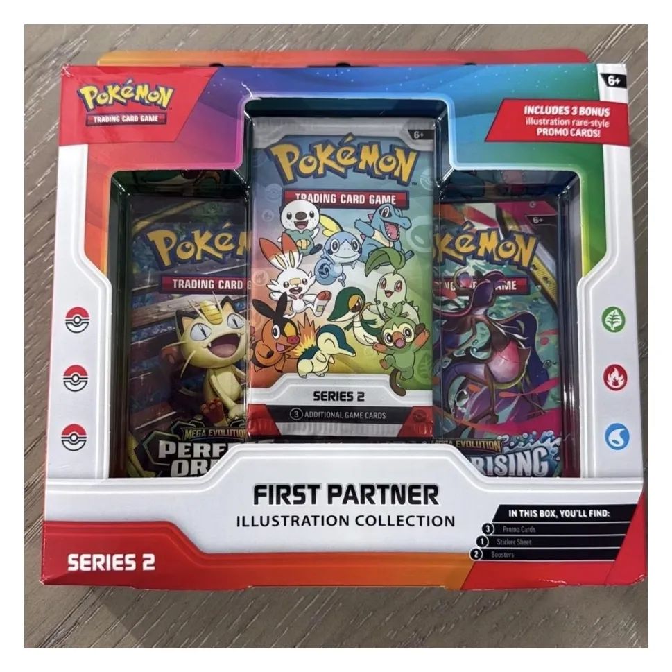 TCG Pokemon First Partner Edition Serie 2 Primer Compañero INGLES