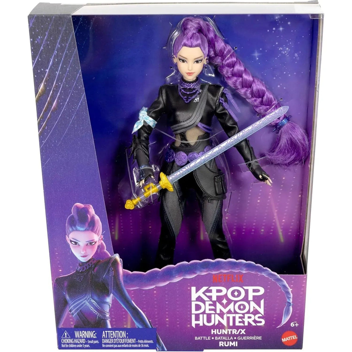 Muñeca Mattel Kpop Demon Hunter Huntrix Rumi Deluxe Original Exclusivo