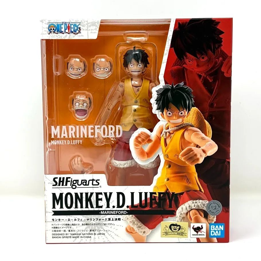 Figura de Acción One Piece SH Figuarts Monkey D Luffy Marineford Ace