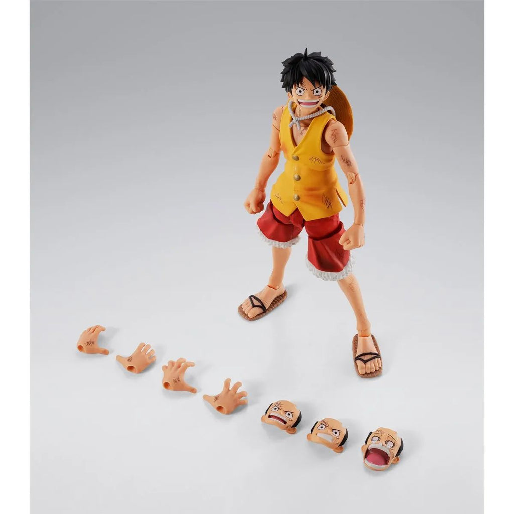 Figura de Acción One Piece SH Figuarts Monkey D Luffy Marineford Ace