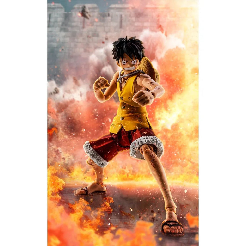 Figura de Acción One Piece SH Figuarts Monkey D Luffy Marineford Ace