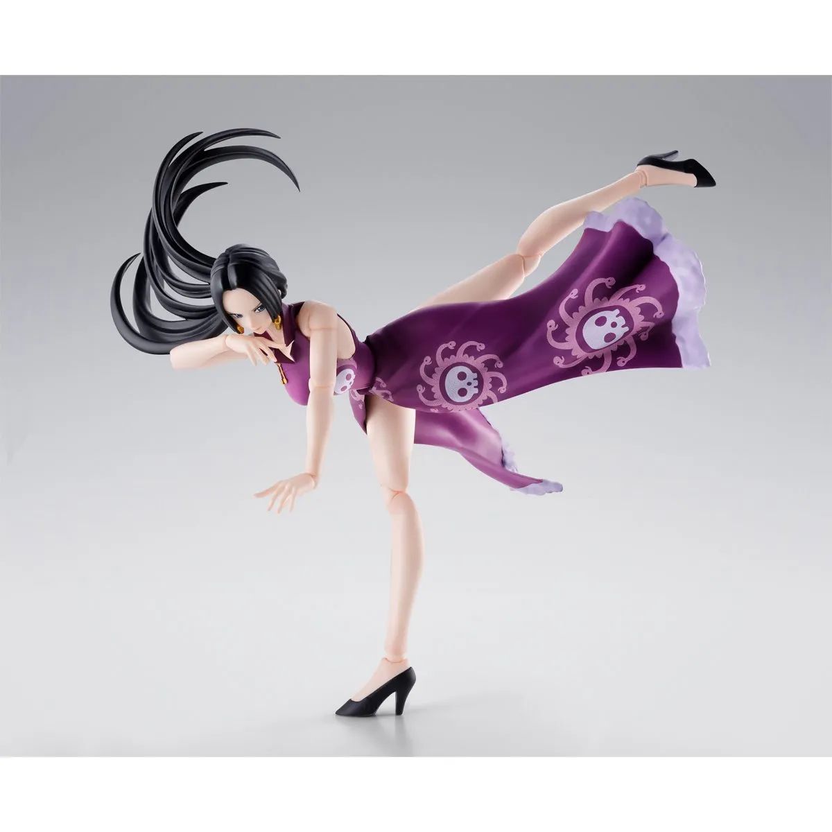 Figura de Acción One Piece SH Figuarts Boa Hancock Marineford Luffy