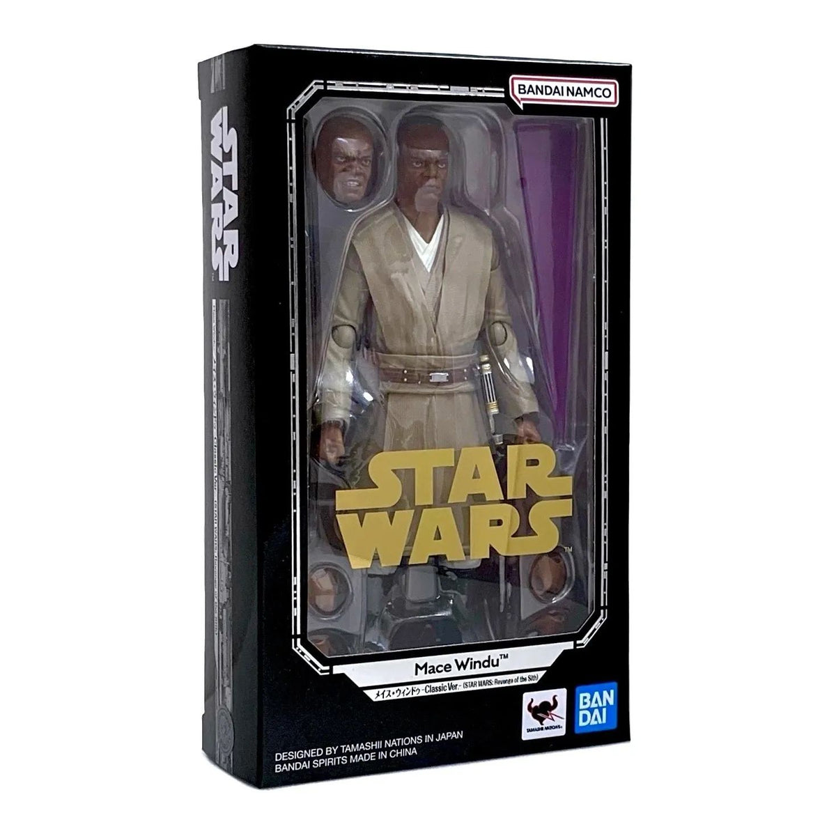 Figura Star Wars Revenge of the Sith Mace Windu SH Figuarts Bandai