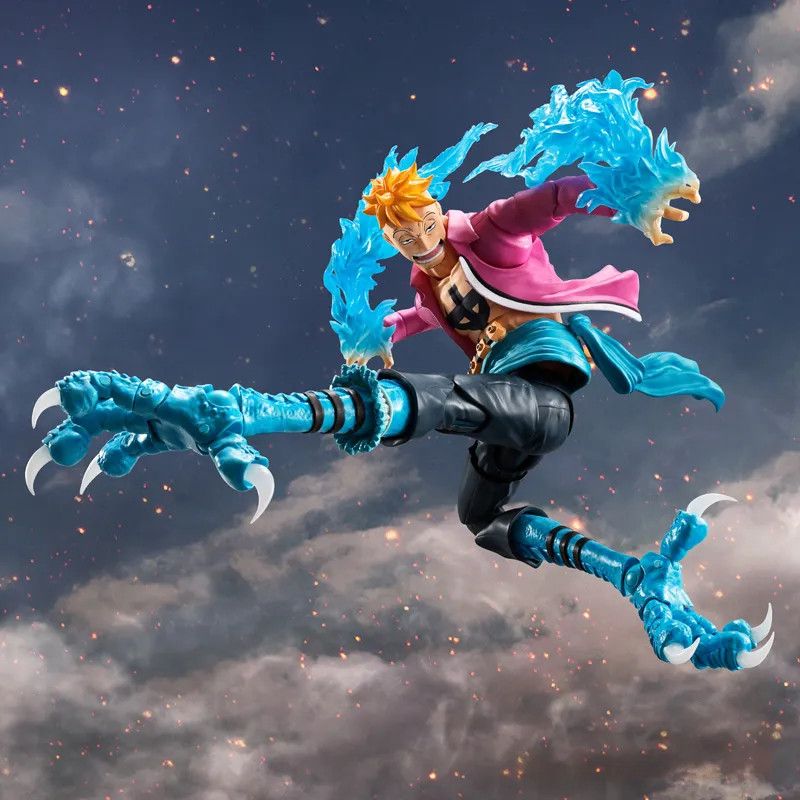 Figura de Acción One Piece SH Figuarts Marco El Fenix Marineford Ace