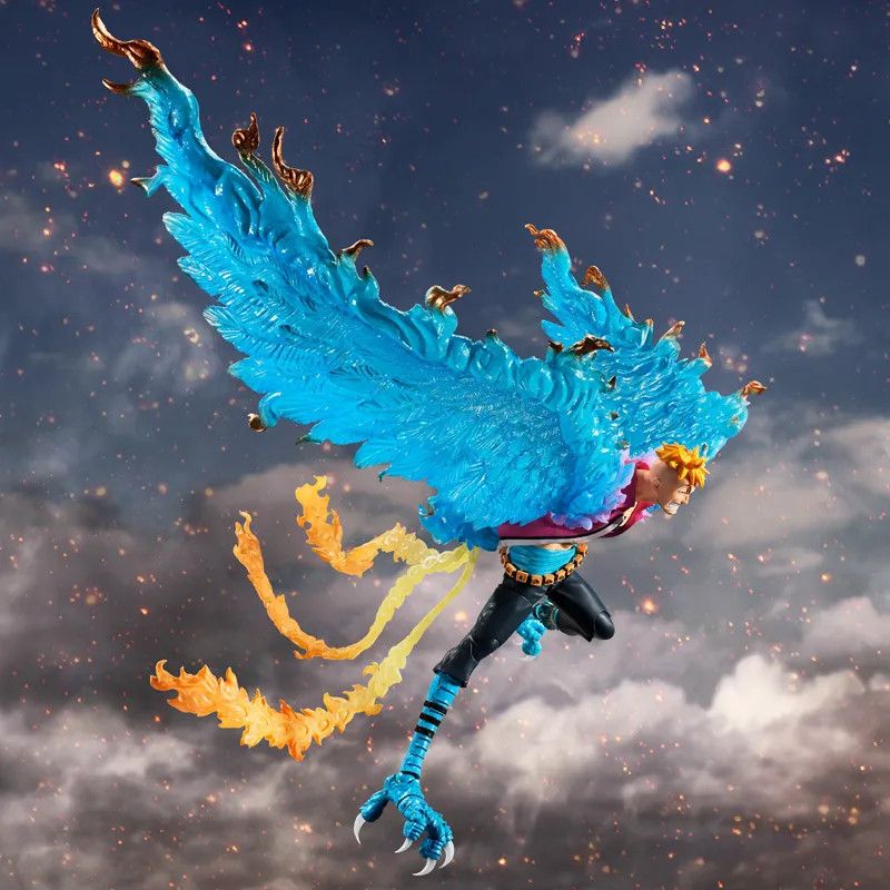 Figura de Acción One Piece SH Figuarts Marco El Fenix Marineford Ace