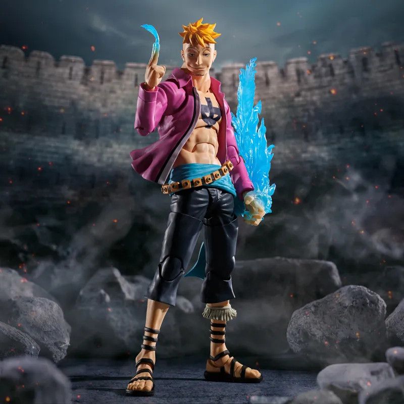 Figura de Acción One Piece SH Figuarts Marco El Fenix Marineford Ace