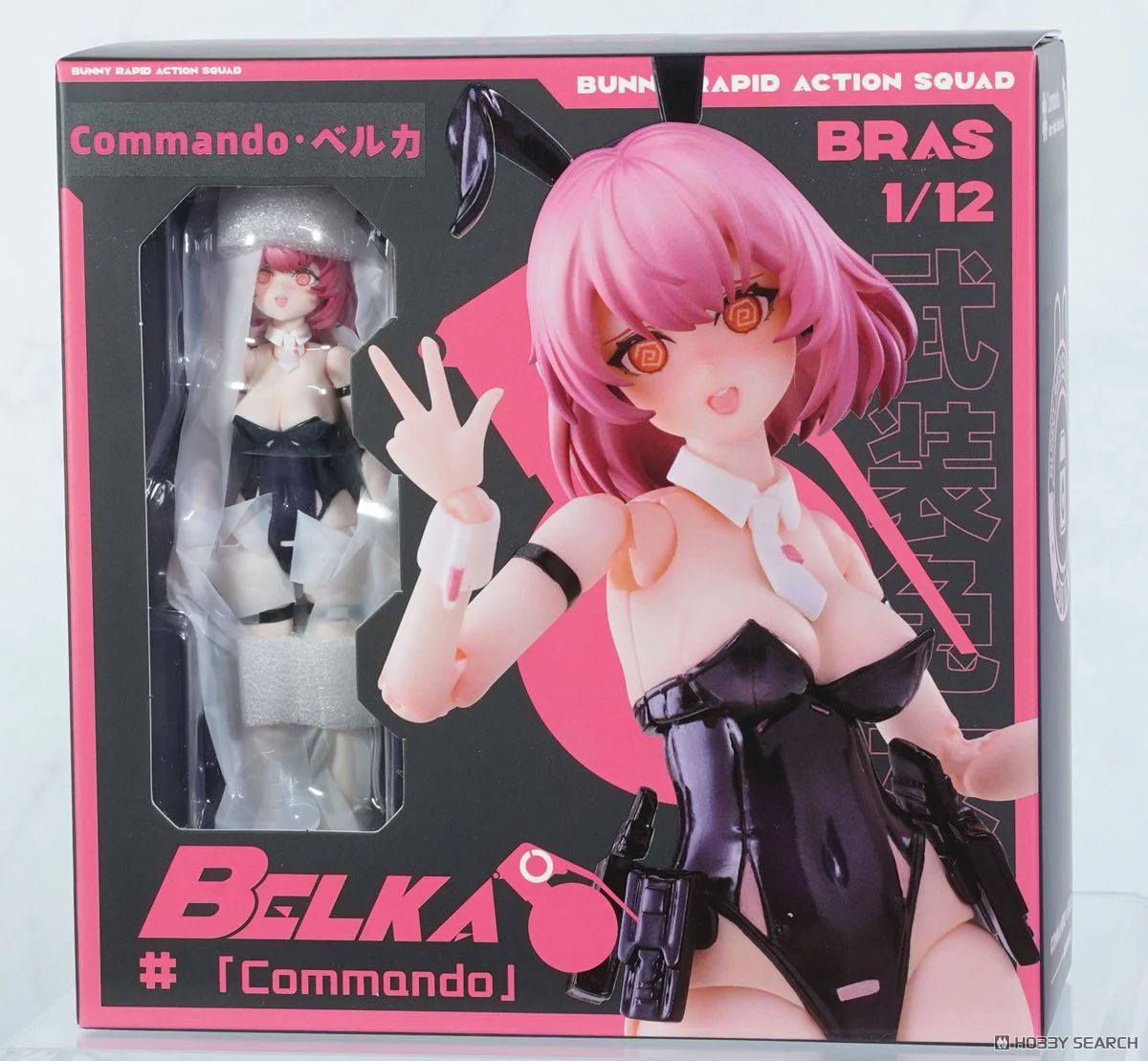 Figura Acción Escala 1-12 Conejita Comando Belka Bunny Rapid Action Squad 16cm