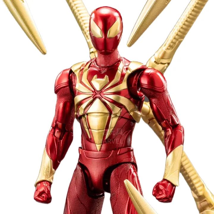 Figura de Accion Spider-Man Zd Toys Iron Spider Armor 17cm Spiderman