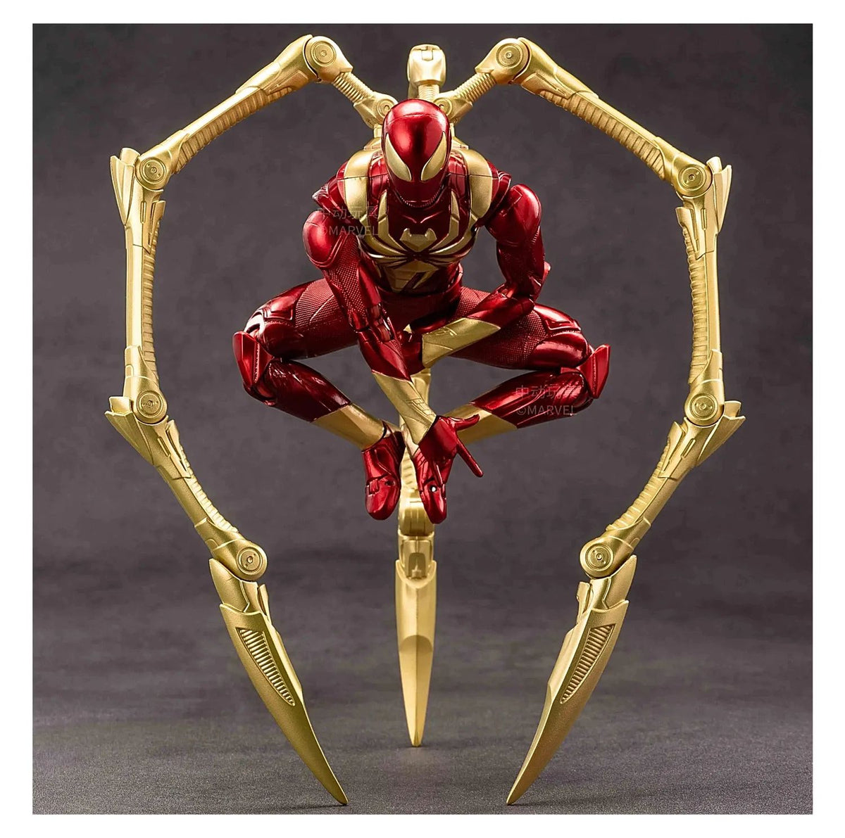 Figura de Accion Spider-Man Zd Toys Iron Spider Armor 17cm Spiderman
