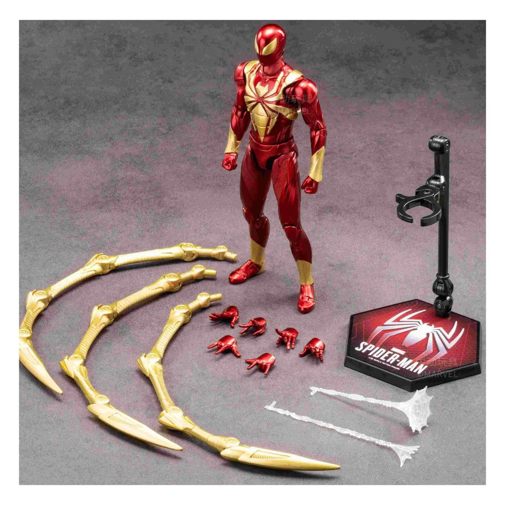 Figura de Accion Spider-Man Zd Toys Iron Spider Armor 17cm Spiderman