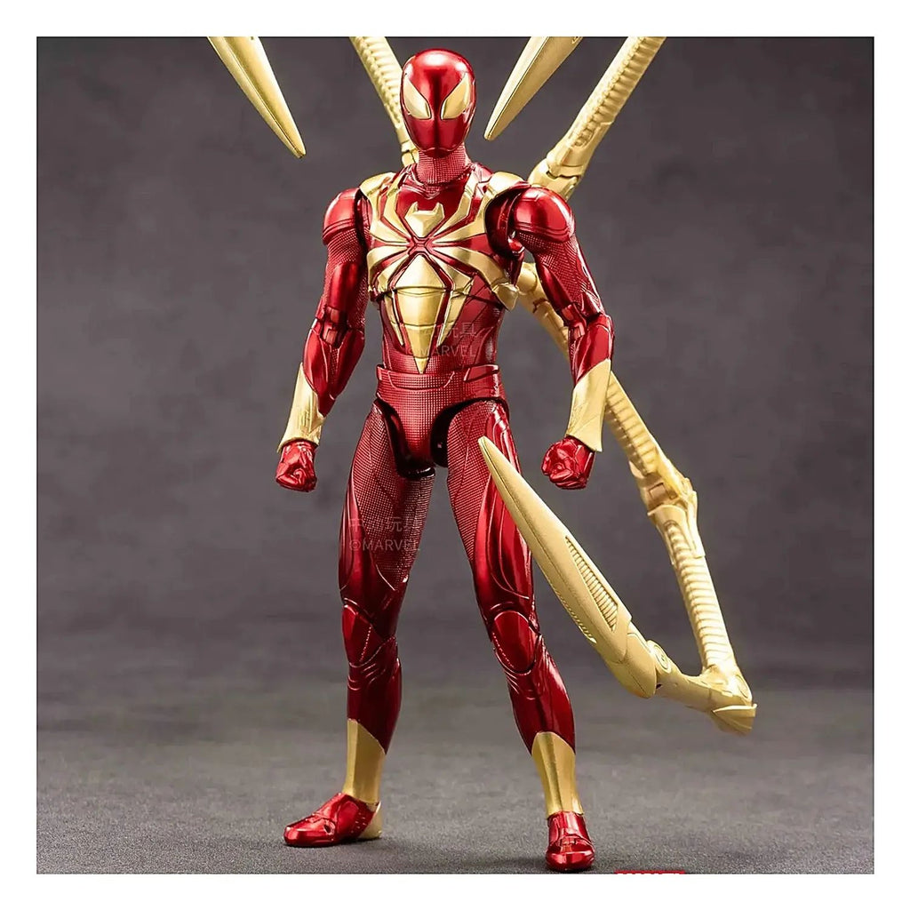 Figura de Accion Spider-Man Zd Toys Iron Spider Armor 17cm Spiderman