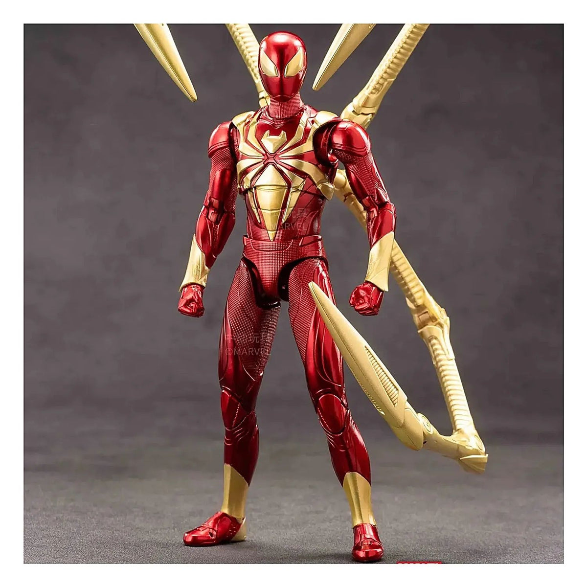Figura de Accion Spider-Man Zd Toys Iron Spider Armor 17cm Spiderman