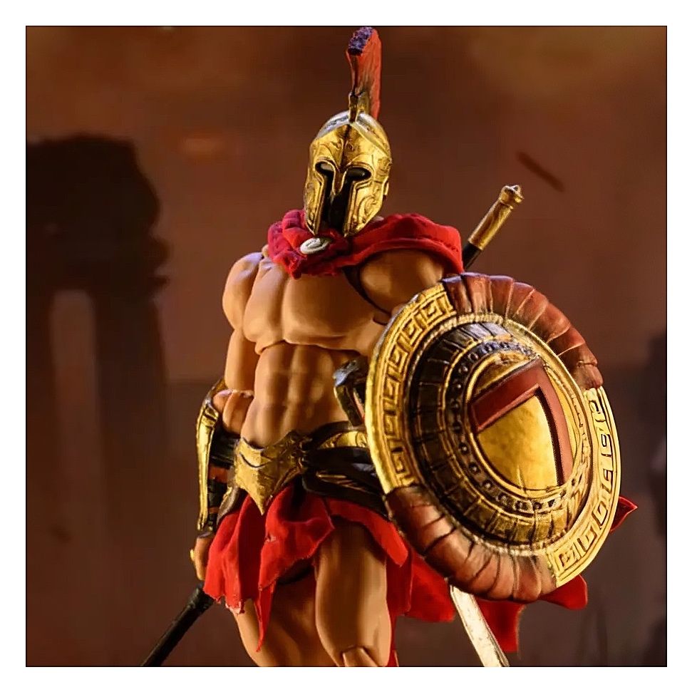 Figura de Accion Espartano Eternal Warlords Spartan King Leonidas  Standard Edition 17.5cm