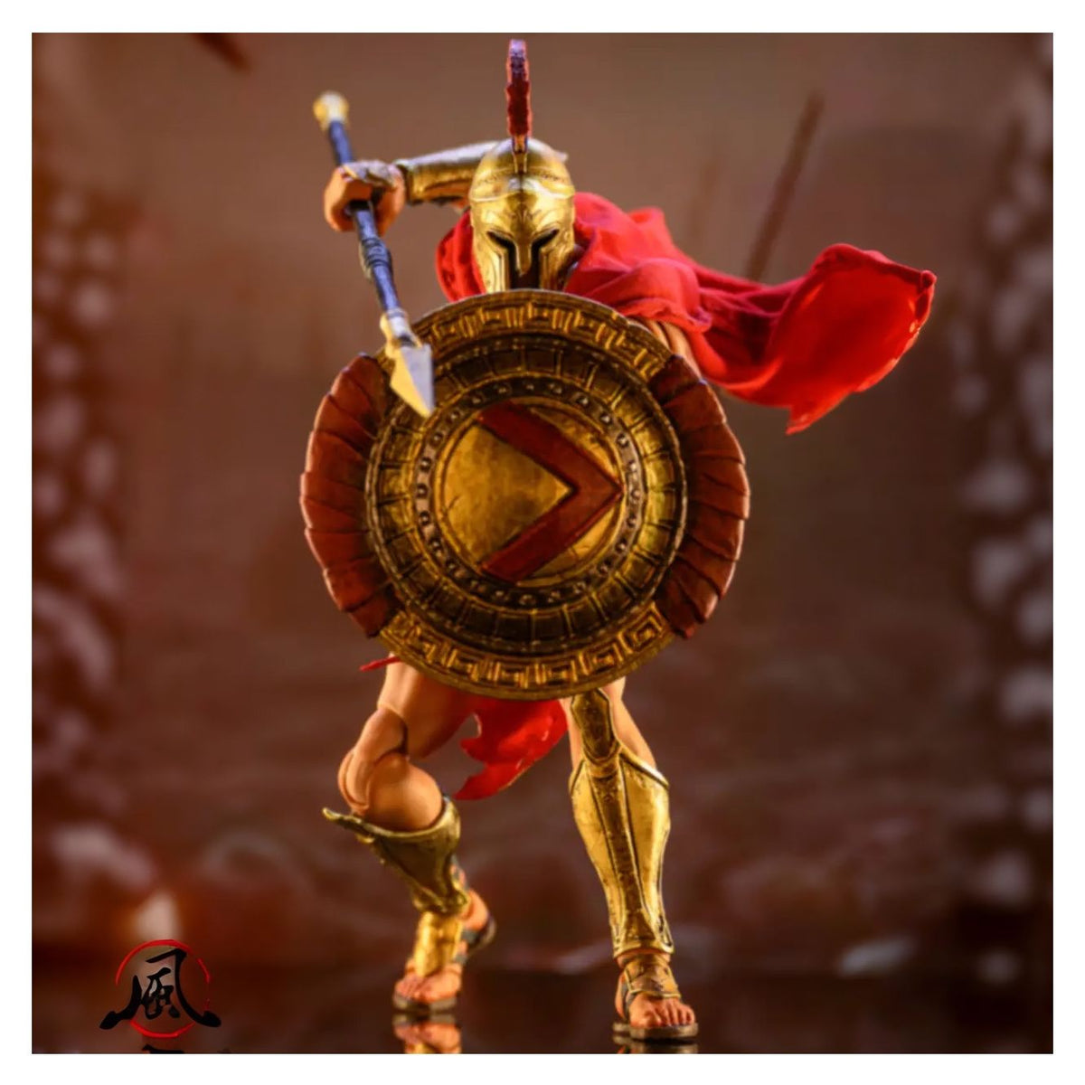 Figura de Accion Espartano Eternal Warlords Spartan King Leonidas  Standard Edition 17.5cm