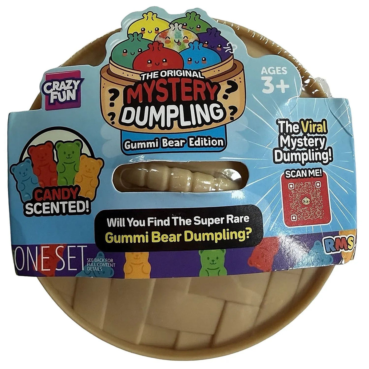 Squishy Dumpling Original Estirable Aleatorio GUMMI BEAR antiestrés RMS
