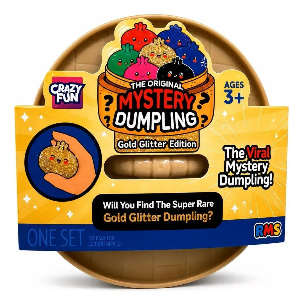 Squishy Dumpling Original Estirable Aleatorio GOLD GLITTER Edition antiestrés RMS