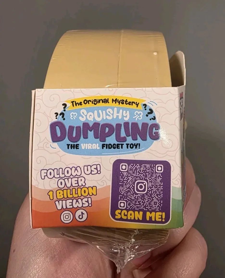 Squishy Dumpling Original Estirable Aleatorio TOY PARTY CONFETTI Edition antiestrés RMS