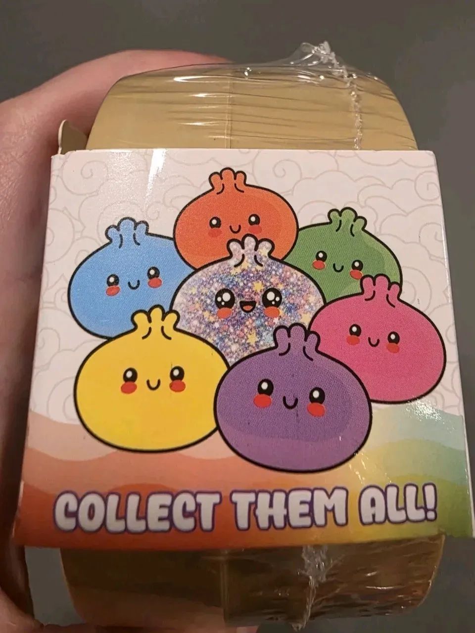 Squishy Dumpling Original Estirable Aleatorio TOY PARTY CONFETTI Edition antiestrés RMS