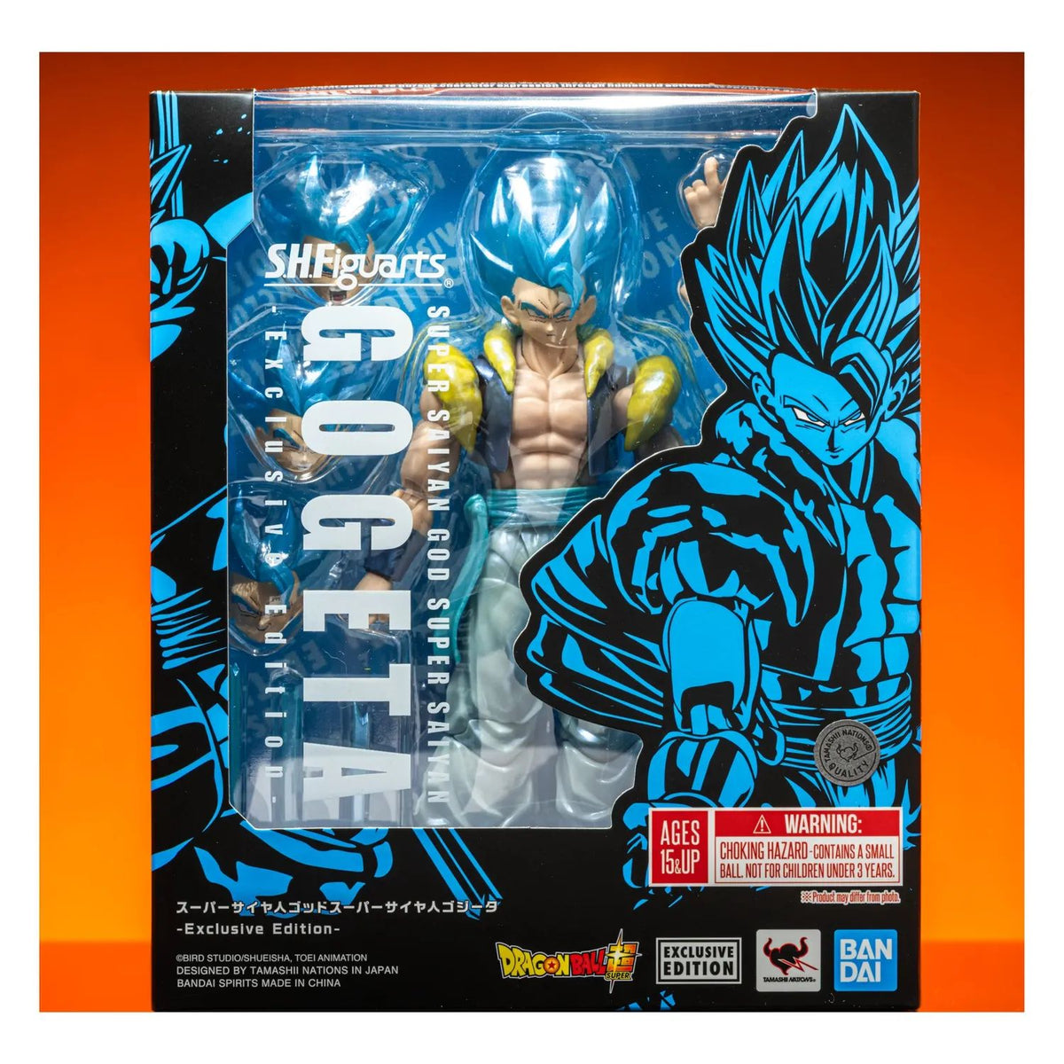 Figura Dragon Ball Super SH Figuarts Gogeta God Blue Evento Exclusivo SDCC 2026 Bandai