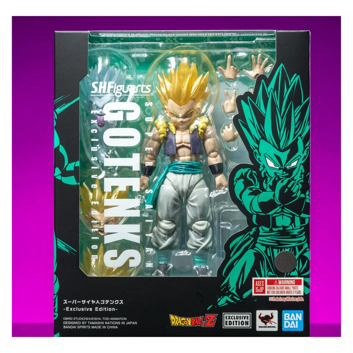 Figura Dragon Ball Super SH Figuarts SSJ Super Saiya Gotenks Evento Exclusivo SDCC 2026