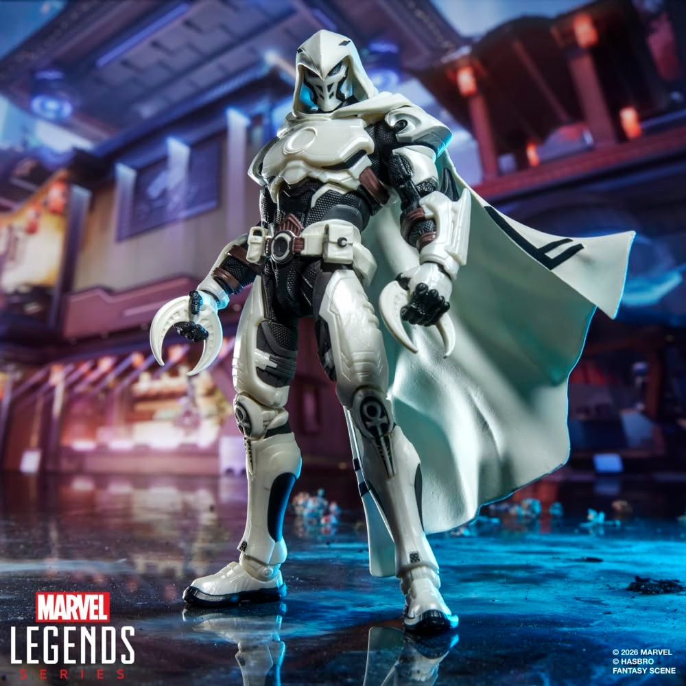 Figura Marvel Legends Series Marvel Rivals Moon Knight Exclusivo