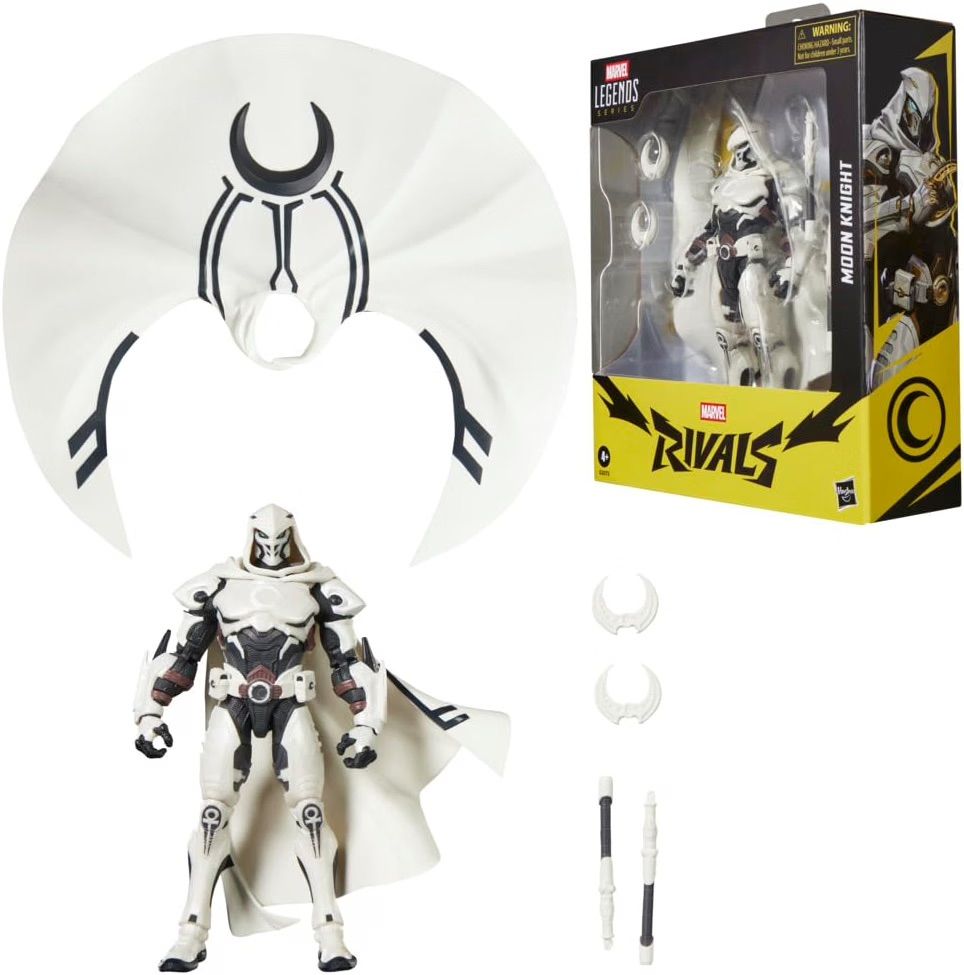 Figura Marvel Legends Series Marvel Rivals Moon Knight Exclusivo