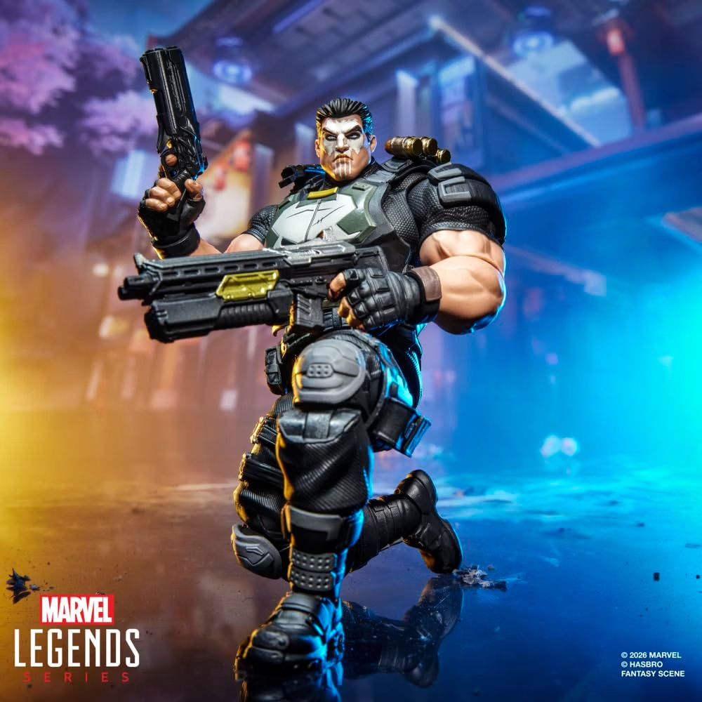 Figura Marvel Legends Series Marvel Rivals The Punisher 17cm