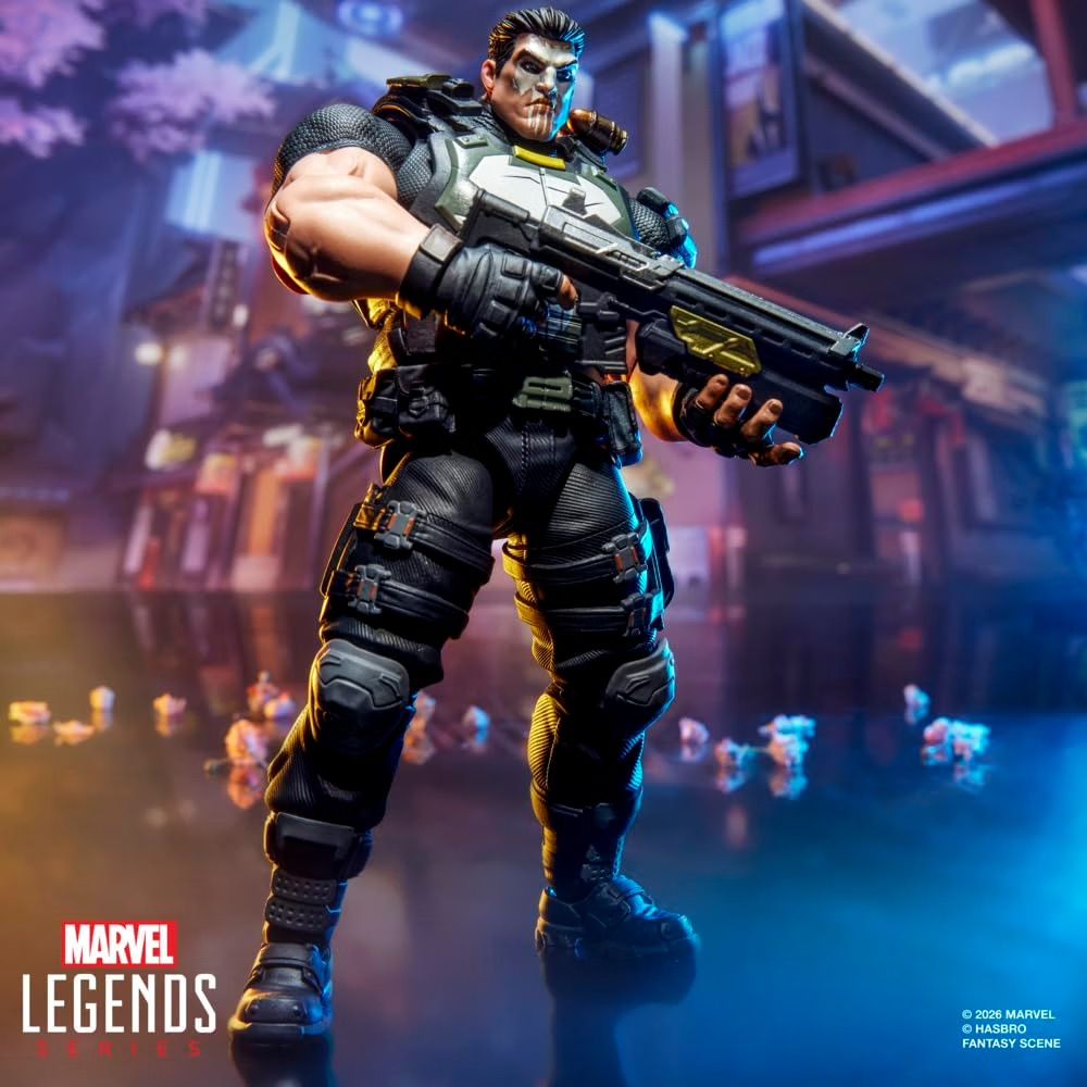 Figura Marvel Legends Series Marvel Rivals The Punisher 17cm