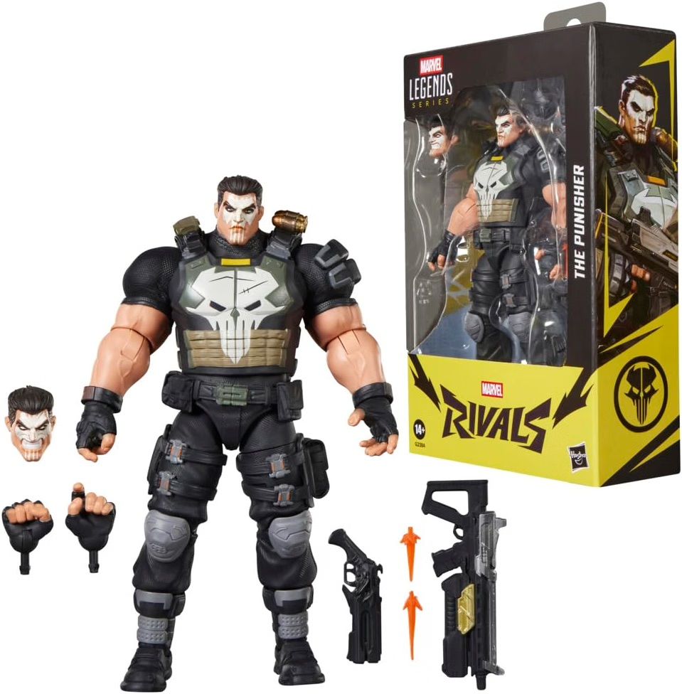 Figura Marvel Legends Series Marvel Rivals The Punisher 17cm