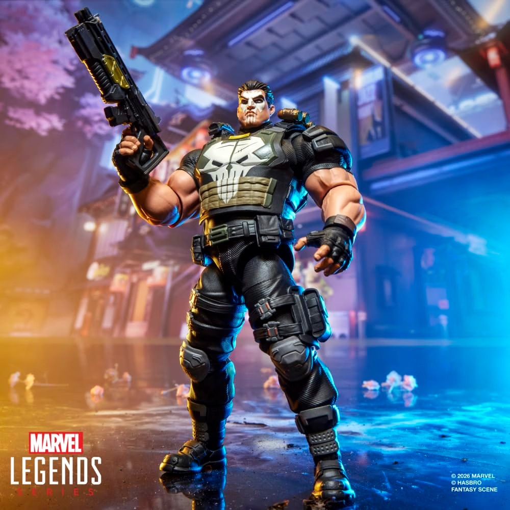 Figura Marvel Legends Series Marvel Rivals The Punisher 17cm