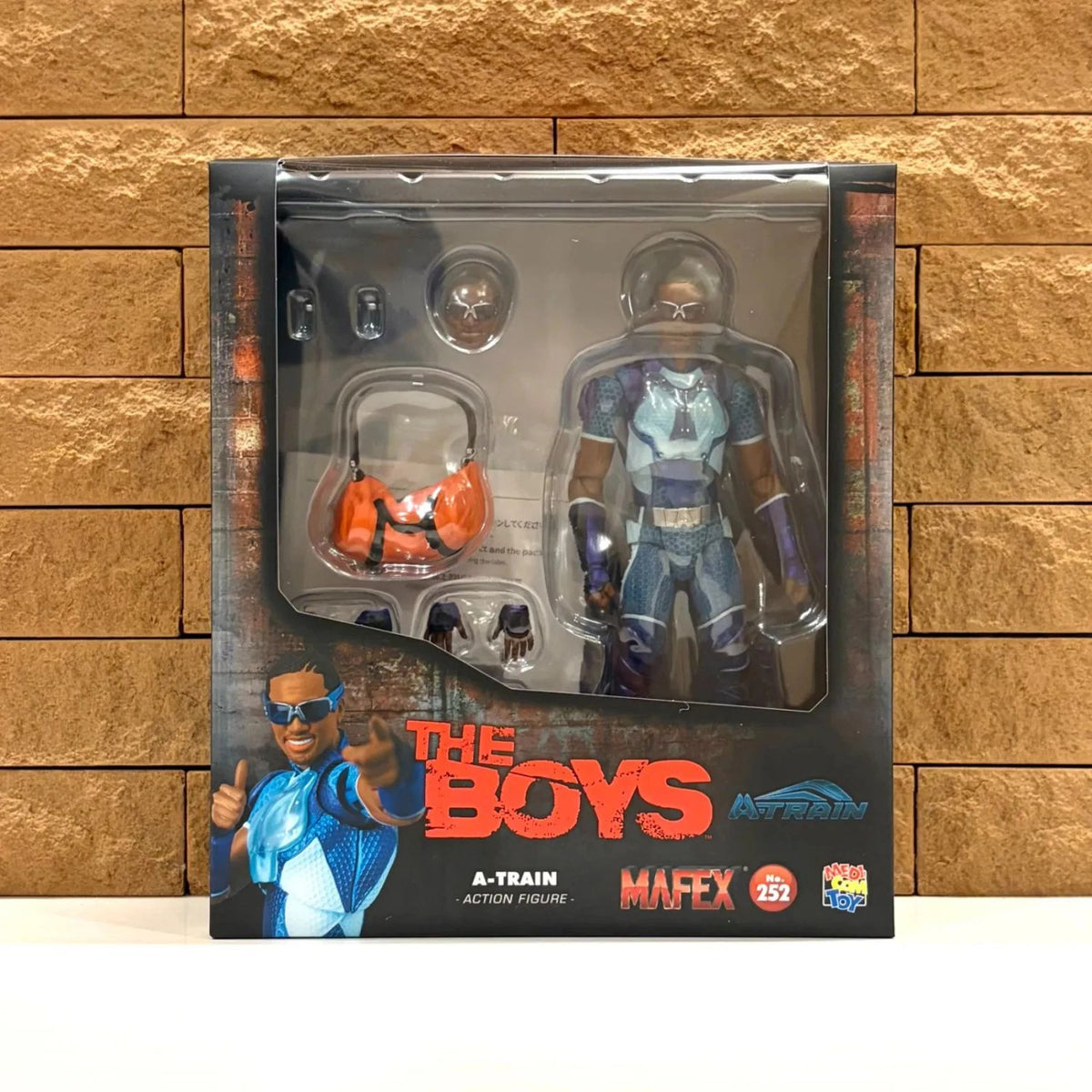 Figura de Acción The Boys MAFEX 252 A-Train Serie Netflix