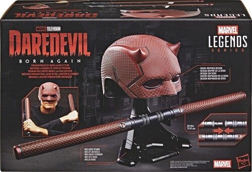Casco Daredevil y Bastones Marvel Legends Roleplay Mask and Billy Clubs
