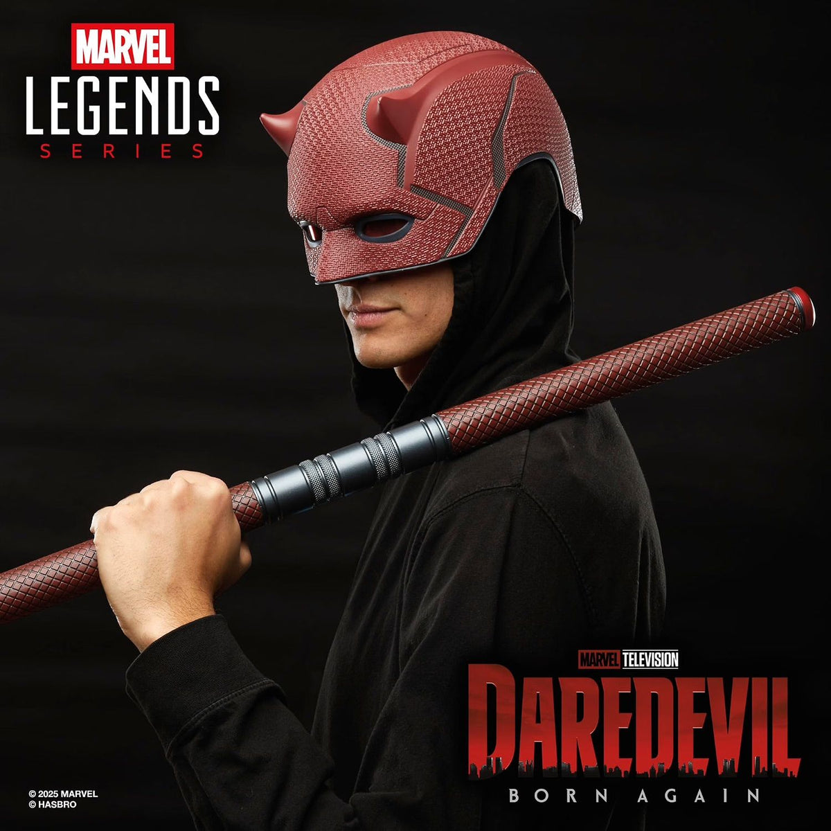 Casco Daredevil y Bastones Marvel Legends Roleplay Mask and Billy Clubs