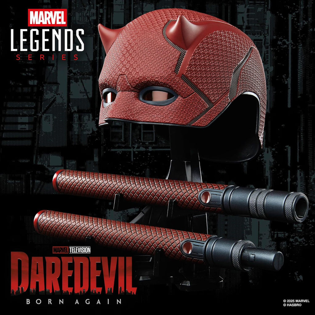 Casco Daredevil y Bastones Marvel Legends Roleplay Mask and Billy Clubs
