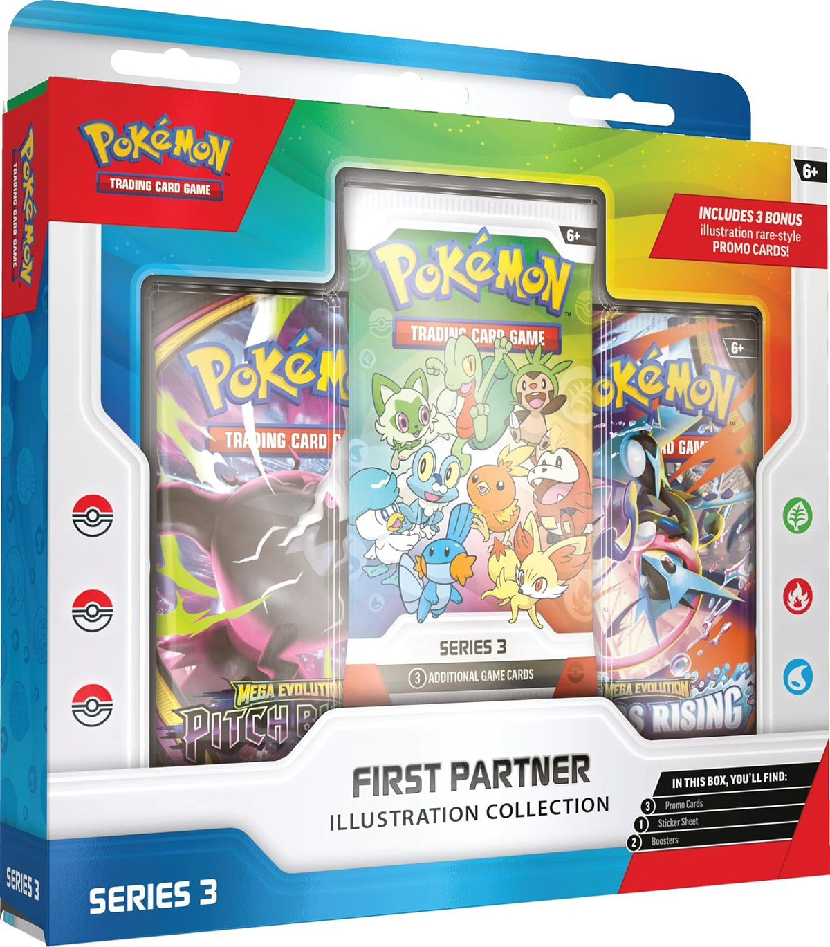 TCG Pokemon First Partner Edition Serie 3 Primer Compañero INGLES