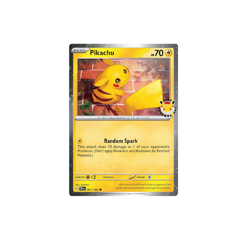 TCG Pokemon Pokemon Day 1 Carta Promo, 3 sobres y Moneda INGLES