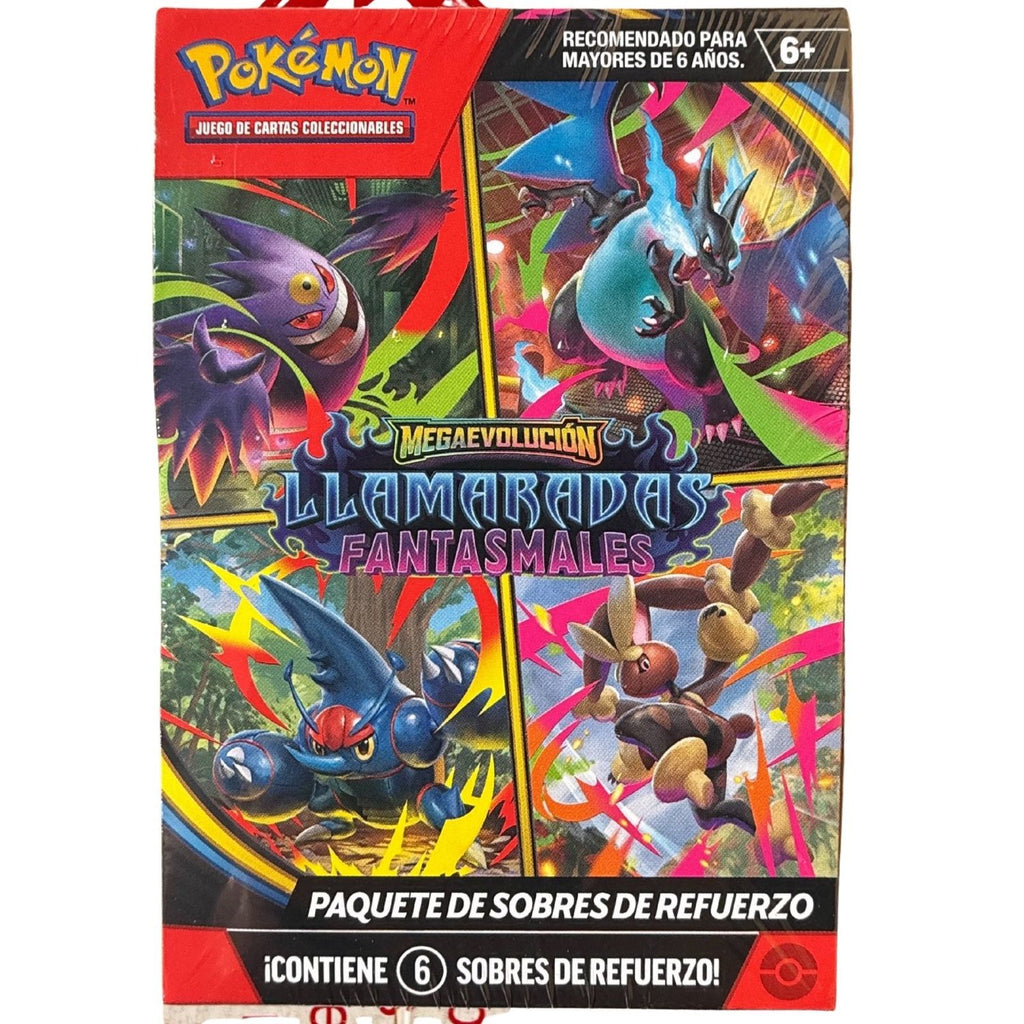 Pokémon Tcg Phantasmal Flames Booster Bundle Llamaradas Fantasmales en ESPAÑOL