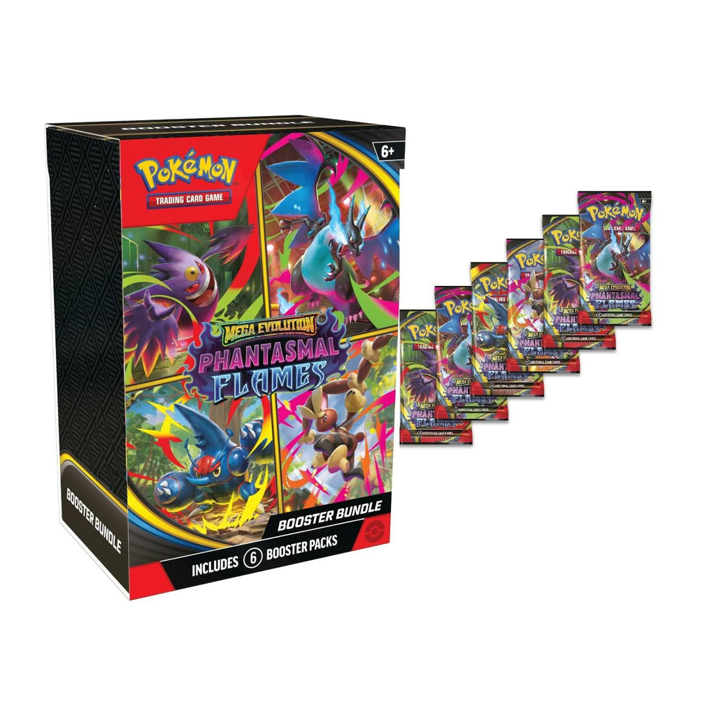Pokémon Tcg Phantasmal Flames Booster Bundle Llamaradas Fantasmales en ESPAÑOL